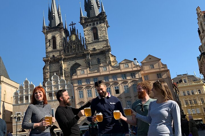Prague Historic Pub Tour with Drinks Included - Photo 1 of 10